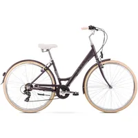 Sieviešu velosipēdi - Velosipēds Romet Sonata Eco  grozs 28 violet 20L, 5000000306190, violets Ar 2228522