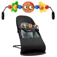 Šūpuļkrēsliņi un šūpoles - Babybjorn Toy for Bouncer Googly eyes Rotaļlieta šūpuļkrēsliņam, 7317680805003, 080500 eyes,