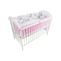 Apmalītes gultiņai - Aizsargs gultai 360 cm Ankras Dreamcatcher pink, Ankr-Lap000007,