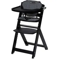 Barošanas krēsli - Bebe Confort Timba krēsliņš ar polsterējumu 3In1 Deep Black/Geometric, Conforttimba Krzesełko do Karmienia  Wkładka,