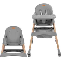 Barošanas krēsli - Kidwell Karimi Grey 2In1 krēsls, 5901130091188, Krzesełko do Karmienia Grey, Kinderkraft