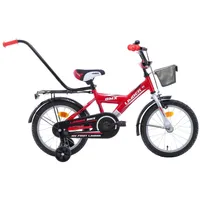 Bērnu velosipēdi - pusaudžu velosipēds Romet Limber Black/Red/Blue 16 collas, 5000000295647, 16039 Boy Ar 22V16018 mel/zils/s, collas