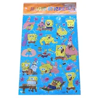 Citas rotaļlietas - Uzlīmes Кomplekts Spongebob 40X28 cm 16996, Vlv-16996Sb,