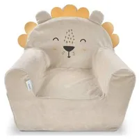 Krēsliņi, pufi - Albero Mio Animals Lion A002 Krēsls-Spilvens, Fotelik Piankowy Lion, bērnu Krēsls spilvens