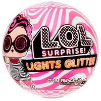 L.o.l. Lelles un aksesuāri - Lol Mga Surprise Lights Glitter Pārsteiguma lellīte, Glitter,