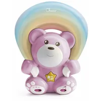 Projektori, Naktslampiņas - Chicco Rainbow Bear lācītis projektors Pink, Interaktywny Miś z Tęczowym Projektorem Pin, Pink