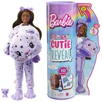 Barbie Lelles un aksesuāri - Cutie Reveal Dreamland Fantasy Teddy Hjl57 Lelle, 0194735089529, Teddy, Lelle