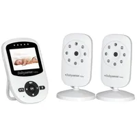 Bērnu uzraudzības ierīces - Babysense Video Baby Monitor Z2 Wireless Mobilā video aukle, Videoniania Z 2 Kamerami V24Eu2K, aukle
