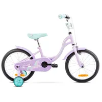 Bērnu velosipēdi - divriteņi velosipēds Romet Tola Pink 16 collas, 5000000291106, rozā 2216632 9S velosipēds, Pusaudžu