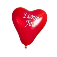 Citas rotaļlietas - Gaisa baloni Sirds I love You 20 gb., Vlv2-29959, balons sirds