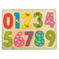 Puzles - Bino Puzzle Numbers Koka puzle Cipari, Art.bn88109