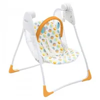 Šūpuļkrēsliņi un šūpoles - Šūpuļkrēsliņš Graco Delight Circles Yellow, Hustawka Baby 80 S
