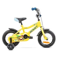 Bērnu velosipēdi - divriteņi velosipēds Romet Tom Yellow Blue 12 collas, 5000000307968, Dzelt/Zils Ar 2112050 7S Velosipēds, Pusaudžu