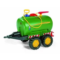 Pedāļu traktori un aksesuāri - Tankers ūdenim traktoriem ar 5 metru ūdeni šāvēju Rolly Toys rollyTanker John Deere 122752, 122752