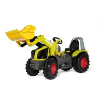 Pedāļu traktori un aksesuāri - Traktors ar pedāļiem rollyX-Trac Premium Claas Axion 950  kausu 651092 3 10 gadiem Vācija,