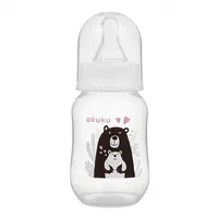 Pudeles - Bērnu pudele 125 ml Akuku black bear A0004, Al-A0004, Pudele