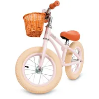 Riteņi bez pedāļiem - Kidwell Classy Pink Air Balansa velosipēds, Rowerek Biegowy Pink, Velosipēds, Retro Velosipēds