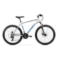 Vīriešu velosipēdi - velosipēds Romet Rambler R6.1 26 19L grey, 5000000290277, R6.2 pelēks 2226140-19L velosipēds,