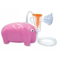 Inhalatori - Oromed inhalators Elephant Oro-Baby Pink, Inhalator Dla Dzieci Słoń Ne, Pink