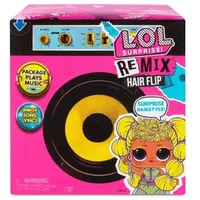 L.o.l. Lelles un aksesuāri - Mga Lol Surprise Remix Hair Flip 15 Surprises with RevealMusic, L.o.l Laleczka Hairflip,