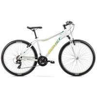 Sieviešu velosipēdi - Kalnu velosipēds Romet Jolene 6.0 White/Green 26 collas, 5000000255962, 15S Ar Balts/Zaļš 2126201-15S Velosip, Pusaudžu