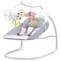 Šūpuļkrēsliņi un šūpoles - Kinderkraft Minky Pink Šūpuļkrēsls, Huśtawka Elektryczna Pink, Šūpuļkrēsls