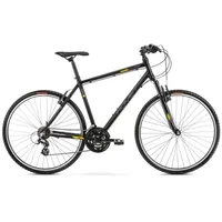 Vīriešu velosipēdi - velosipēds Romet Orkan M 21Xl black, 5000000306176, melna Ar 2228364 21Xl,