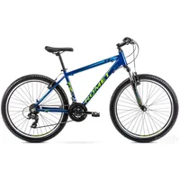 Vīriešu velosipēdi - velosipēds Romet Rambler R6.0 Blue/Green 26 collas, 5000000272341, Ar 2226159 21Xl Zil/Zaļ,