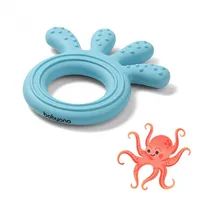 Zobu riņķi - graužamais elastīgs Octopus Babyono 826/03 blue, Ono-826.03, blue