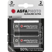 Agfa Photo Agfaphoto Battery Ultra Alkaline Mono D 2-Pack