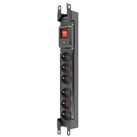 Armac Surge Protector Multi M6 Rack 19 3M 6X French Outlets Black