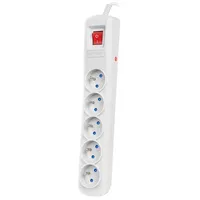 Armac Surge Protector R5 5M 5X French Outlets Grey