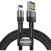 Baseus cable Cafule for iPhone Lightning 8-Pin 1,5A Calklf-Hg1 2M Grey-Black