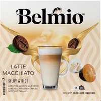 Belmoca Coffee capsules for Belmio Latte Macchiato, Dolce Gusto coffee machines, 8 / Blio80014
