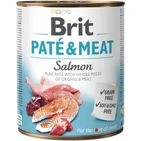 Brit Paté  And Meat with Salmon - 800G
