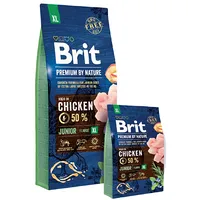 Brit Premium by Nature Junior Xl Adult Chicken 15 kg
