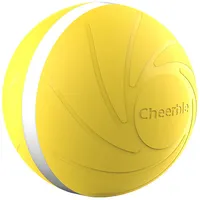 Cheerble Interactive ball for dogs and cats  W1 Yellow

