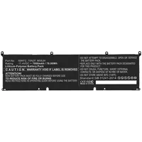 Coreparts Laptop Battery for Dell 69Wh  Li-Pol 11.55V 6000Mah Black