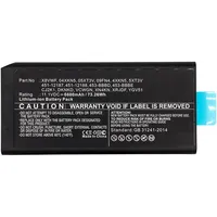 Coreparts Laptop Battery for Dell 73Wh  Li-Ion 11.1V 6.6Ah