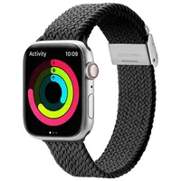 Dux Ducis strap Mixture Ii stretchable braided for Apple Watch 38 / 40 41 mm black