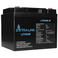 Extralink Ex.30431 industrial rechargeable battery Lithium Iron Phosphate Lifepo4 40000 mAh 12.8 V
