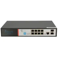 Extralink Ex.8222 network switch Managed L2/L4 Gigabit Ethernet 10/100/1000 Power over Poe 1U Black
