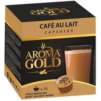 Gcs German Capsule Solution Aroma Gold Cafe Au Lait 16 capsules