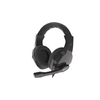 Genesis Argon 100 Gaming Headset, On-Ear, Wired, Microphone, Black Wired On-Ear