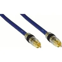 Intos Inline coaxial cable, male to male, round Rca S / Pdif, 5 m 89805P

