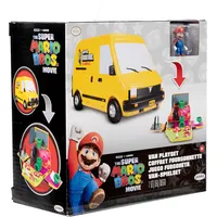 Jakks Pacific Nintendo Super Mario Bros Movie Mini World Van - playset Ja417134
