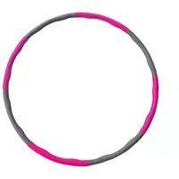 Kein Hersteller Foam Hula Hoop 100Cm, 1,2Kg Pink-Grey