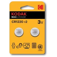 Kodak Cr1220 Lithium Battery Blister x2