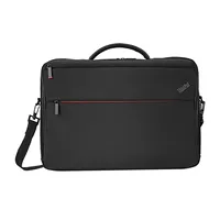 Lenovo Essential  Thinkpad 13-14-Inch Slim ToploadSustainable And Eco-Friendly, made with recycled Pet Total 7.5 Exterior 24 Fits up to size 14 Topload Black Shoulder strap