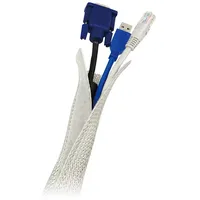 Logilink Flexible cable organiser, gray
